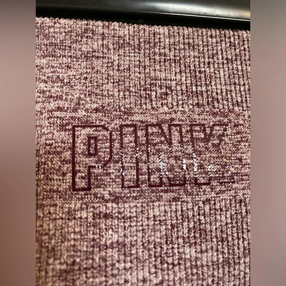 Victoria Secret PINK Seamless Leggings Small Purple - Picture 5 of 6